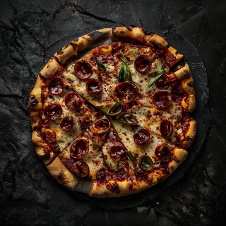 Pizza salami